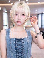 イオ 本厚木(io)&nbsp;切りっぱなしボブ髪質改善ストレート前髪顔周りレイヤーカット