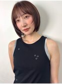 小顔カット顔まわりレイヤー髪質改善ボブヘアボブレイヤー