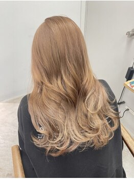 ヘアーメイク ネイキッド(Hair make Naked)の写真/南加木屋◇柔らか透明感カラーへ♪髪質改善サロンだからこそできる発色、色もち、ツヤ良しのデザインカラー