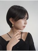 マッシュショート×髪質改善カラー