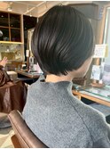ショートボブ/ダークアッシュ/似合わせカット/髪質改善
