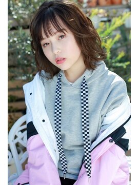 ラフィス ヘアー ラヴィ 寝屋川店(La fith hair lavie) 【La fith】無造作カール×ボブスタイル