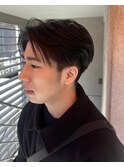 【ご新規】サイドすっきり×センターパートで清潔感UP