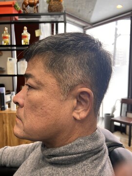 HAIRFREEDOM BARBER TAKAMIZO【ヘアフリーダムバーバータカミゾ】 ショートスタイル