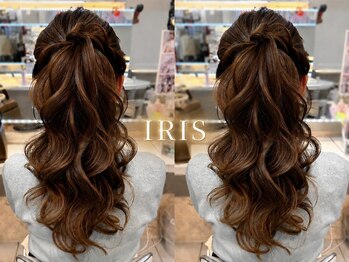 ヘアセットサロン イリス(IRIS)の写真/[西梅田/北新地駅]ヘアセット￥2,500☆結婚式・二次会・イベント・推し活トレンドヘアセットはIRISにお任せ*