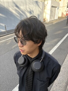 アロッタ 池袋(alotta) 伸ばしかけウルフパーマ