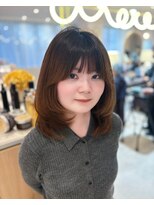 メルク ユニ(merc.uni)&nbsp;ワンホンレイヤーふんわりレイヤーカット5.15