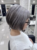 アッシュ 吉祥寺店(Ash)&nbsp;脱白髪染めファイバープレックスハイライト＋イルミナ Ash吉祥寺
