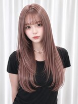 アミリー ひたち野うしく店(Amily)&nbsp;ハイライトバレイヤージュダブルカラーケアブリーチ20代30代