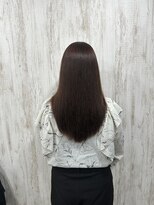 ワイト(&y～waito～)&nbsp;柔らかな艶のチョコレートブラウンロング