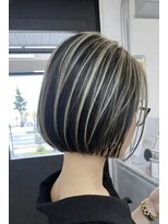 ククル ヘアー(cucule Hair)&nbsp;コントラストハイライト風カラー