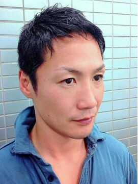 ヘアーサロン キンザマツナガ 築地店(Hair Salon GINZA MATUNAGA) かき上げヘア/フェードカット/ウェットヘア