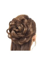 ヘアセット専門店 ナゴミ 池袋店(nagomi)&nbsp;お花スタイル