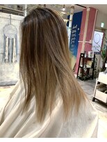 トーク 伊丹本店(TAL'KE)&nbsp;TAL'KE/バレイヤージュ×ホワイトグレージュ_317