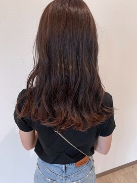 アンソメット 上津店(UN SOMMET) ツヤ感UPピンクベージュカラー [UNSOMMET_KAZUMI]