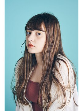 エルマノ 仙川(L mano) イヤリングカラー＆ハイライトロング  [Lmano仙川]