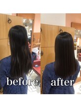 【髪質改善トリートメントとカラー】当店では様々な検証の結果からカラーとの同時施術を可能になりました。