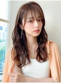小顔ヘア★セミウェットウェーブ 20代30代