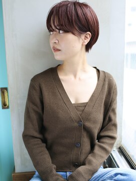 バース(BIRTH) 天神【BIRTH】モテ大人可愛いショート×暖色系カラー　19