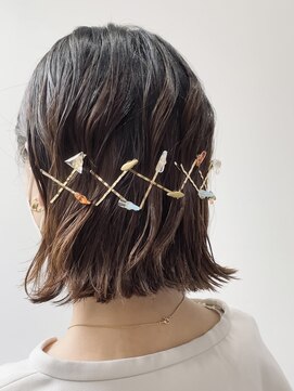 ネリー 銀座(NERIE) ボブアレンジ◎お呼ばれヘアセット【銀座ヘアセット】