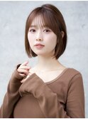 前髪あり耳掛けボブ20代30代40代【AIN.表参道】川原大地