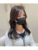 レビジュヘアー(LEVIJU HAIR)&nbsp;【韓国風】くびれミディアム #レイヤーカット