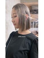 ソルトウォーター(SALT WATER) ヘルシースタイル ブリーチ2回 ベージュカラー