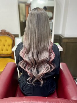 ネオダダ(NeO DADA) グレイ/インナー/パステルパープル