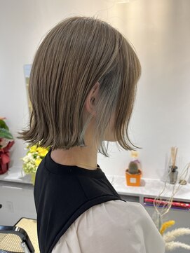 ミモザ(Mimosa) 《Mimosa》#切りっぱボブ#大人ボブ