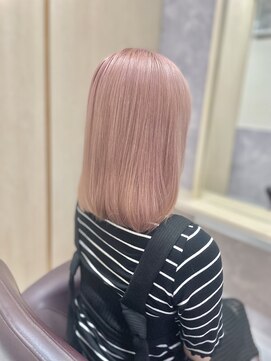 ヘアアンドメイク マオ(HAIR&MAKE MA`O) ピンクベージュ
