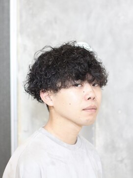 クリュウゲート 三鷹店(KURYU GATE) 波巻きパーマ　マッシュスタイル