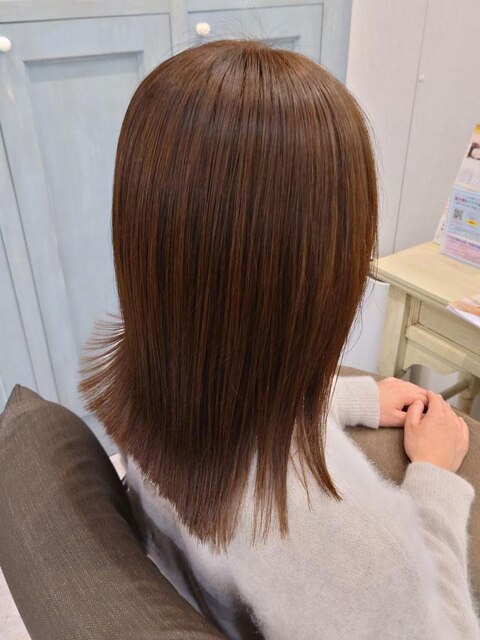 【ヘアジュレドゥ 古居】シナモンベージュ