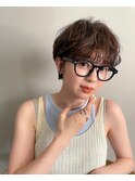 ショートパーマ/ショートカット/ショートボブ/ニュアンスパーマ