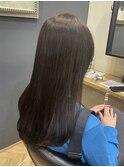 【ダークブラウン×艶ロング×トリートメント】鎌取/林愛華
