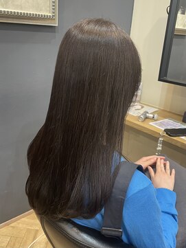 アルター(aL ter) 【ダークブラウン×艶ロング×トリートメント】鎌取/林愛華