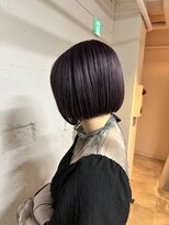 トクテ 吉祥寺(tokute) グレージュカラー/ボブウルフ/黒髪/ココアベージュ