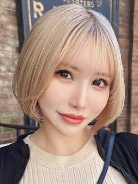 ヴィズバイエリーツ(vizz by elyts) ハイトーンボブ/タッセルボブ/ヘイリーボブ/ミルクティー/韓国