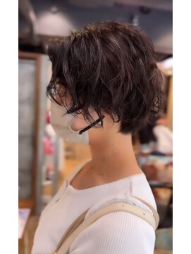 ナック 茶屋町(knack chayamachi) ショートパーマ