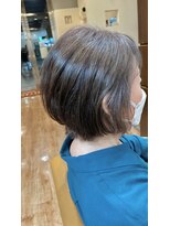 ヴィサージュクルー(VISAGE crew)&nbsp;頭の形を活かした丸みショートボブ！