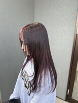クオン 伊勢崎(QUON.)&nbsp;ブリーチなし暖色カラー/レイヤースタイル