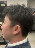 スパイキーショート/ジェットモヒカン/ショートバング/men's