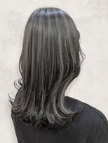 アース オーセンティック 関内店(EARTH Authentic)&nbsp;20代30代ハイライトバレイヤージュブリーチ立体感透け感