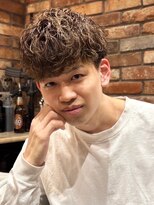 ヒロギンザバーバーショップ 神楽坂店(HIRO GINZA BARBER SHOP)&nbsp;波巻きマッシュ