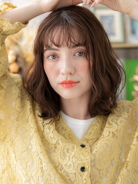 カバーヘア ブリス 北浦和(COVER HAIR bliss) ★前髪パーマくせ毛風波巻きカールくびれミディアム30代40代★1