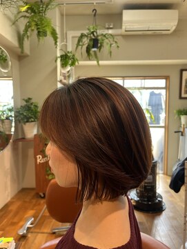 レッドハウス(RED HOUSE) 毛髪調整パーマのボブスタイル