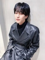 【田中杏実】暗髪でも重たく見えない透明感シアーブラック
