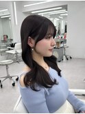 前髪顔まわり韓国ヘアレイヤーカットサイドバンク2wayバンク韓国