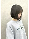 アイスグレージュボブ