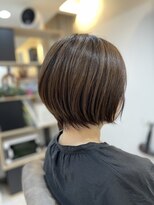 オルネア(Ornea)&nbsp;丸みショート×アッシュブラウン【対馬】