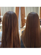 「産後のホルモンバランスで髪質が変わった気がします…矯正は可能ですか？」